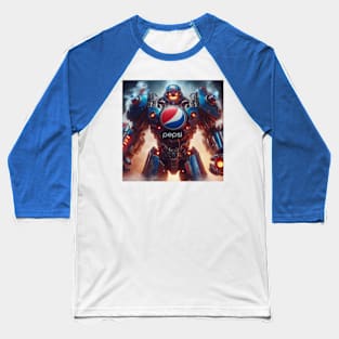 Pepsi Man Goliath Robot Baseball T-Shirt